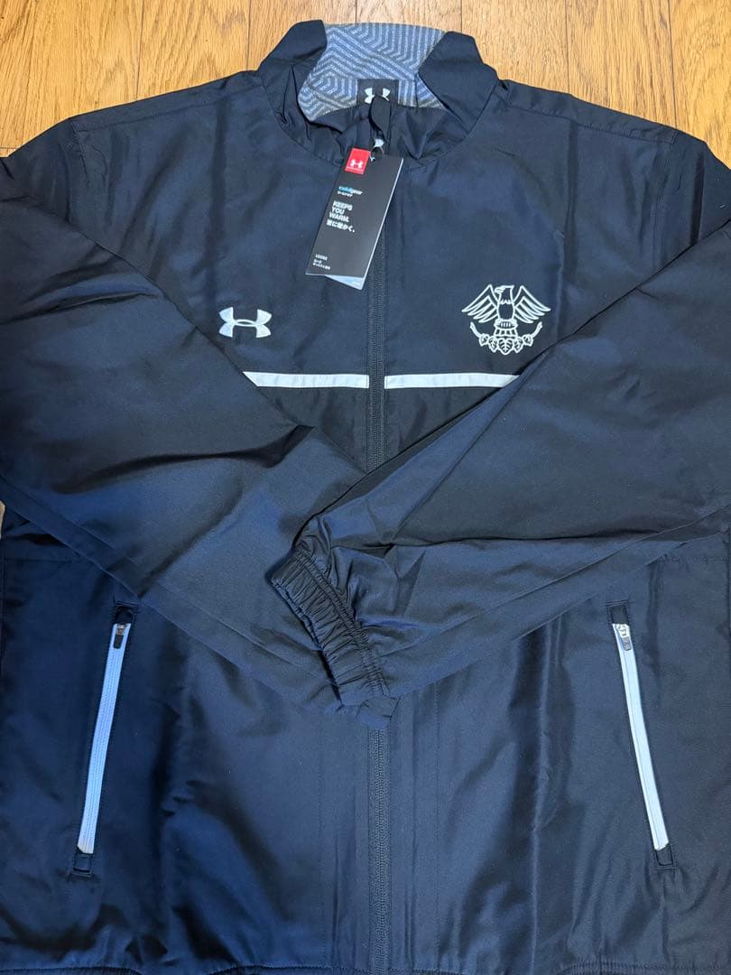 帝京大学ラグビー　Under Armour ブラック ジャケット LG