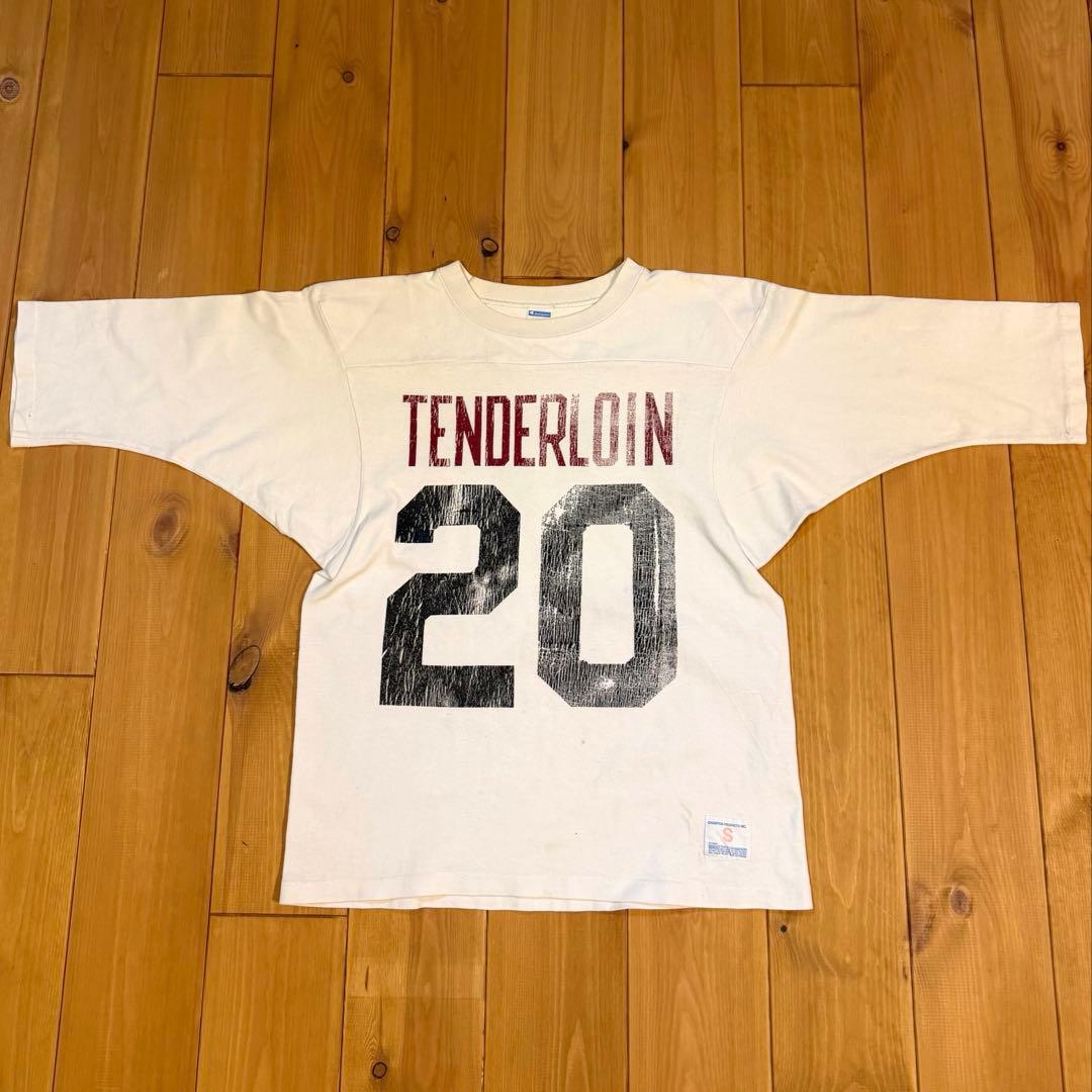 テンダーロイン TENDERLOIN フットボールシャツ チャンピョンS