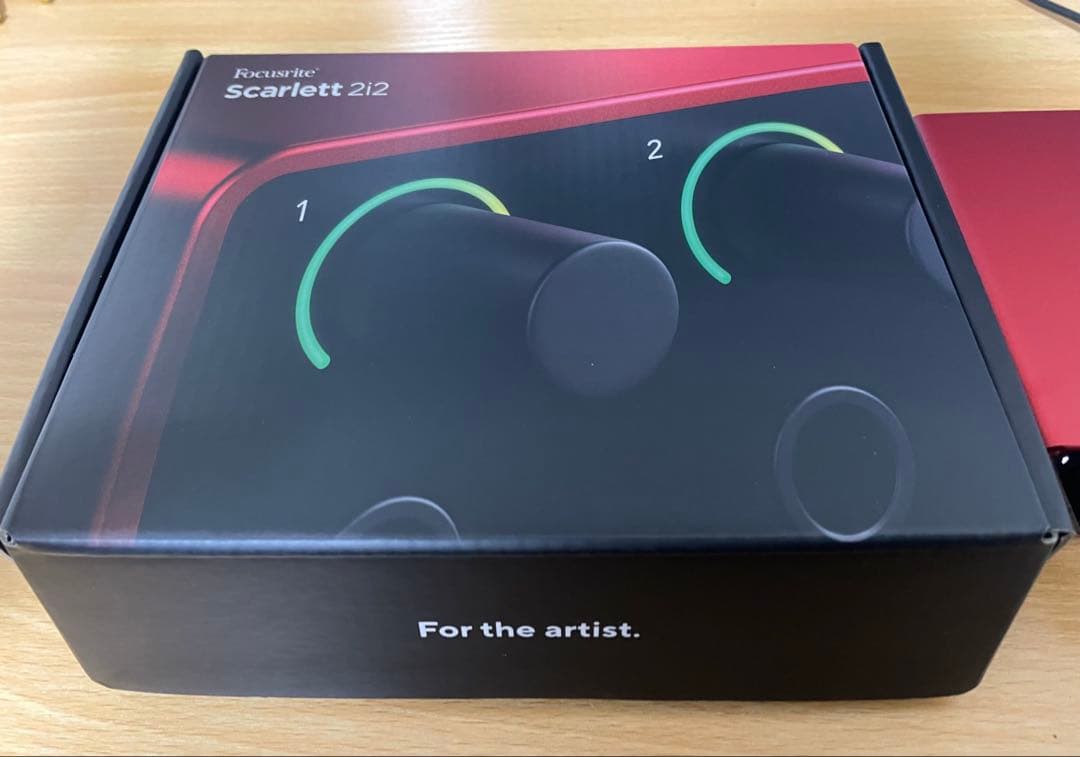 Focusrite Scarlett 2i2 4th gen第四世代