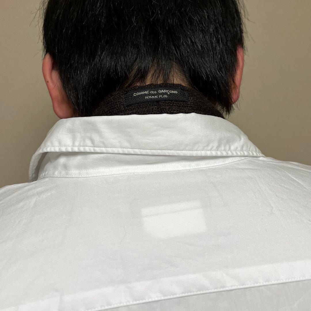 COMME des GARÇONS HOMME PLUS ショートマフラー　茶色