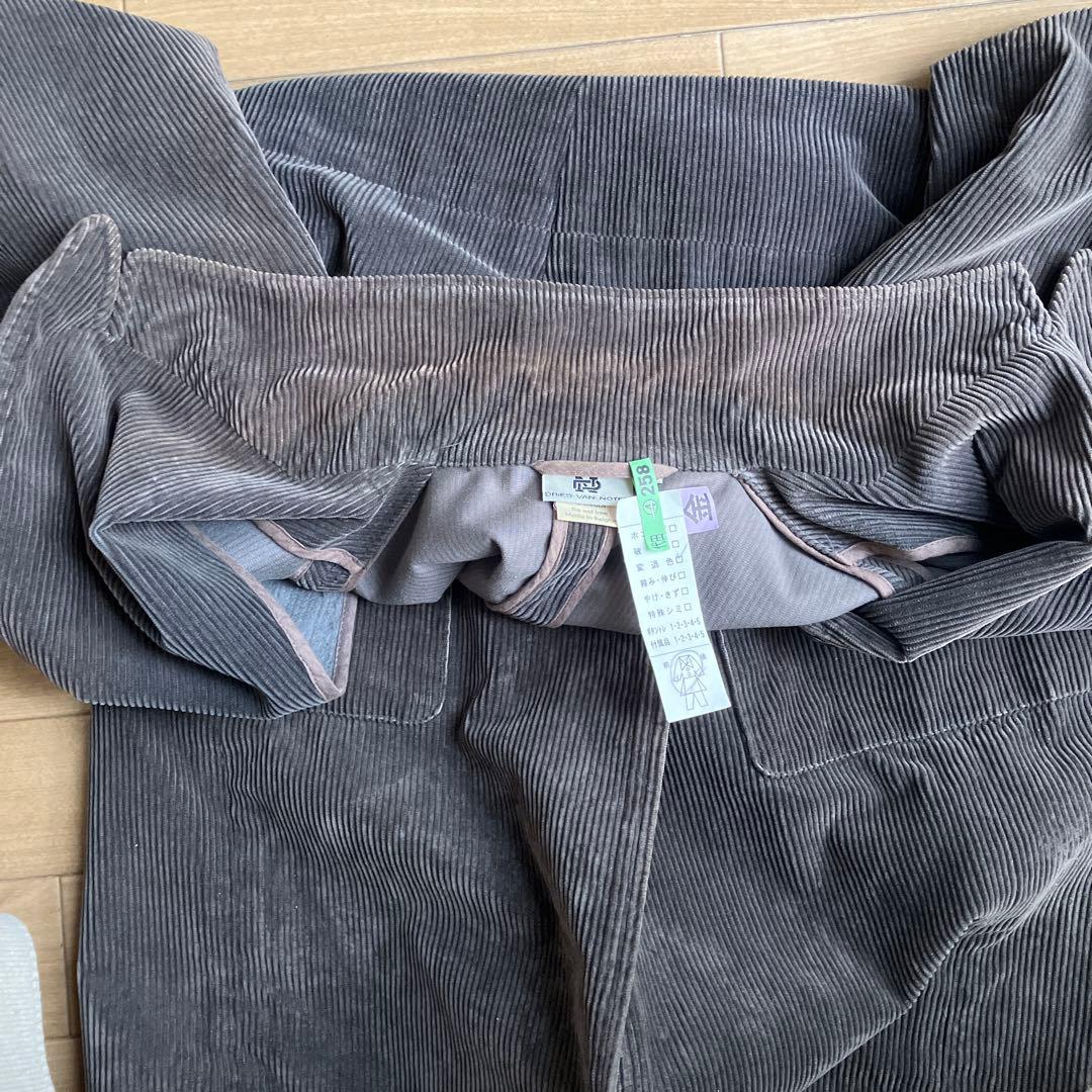 【旧タグ】Dries Van Noten コーデュロイジャケット　ベルギー製