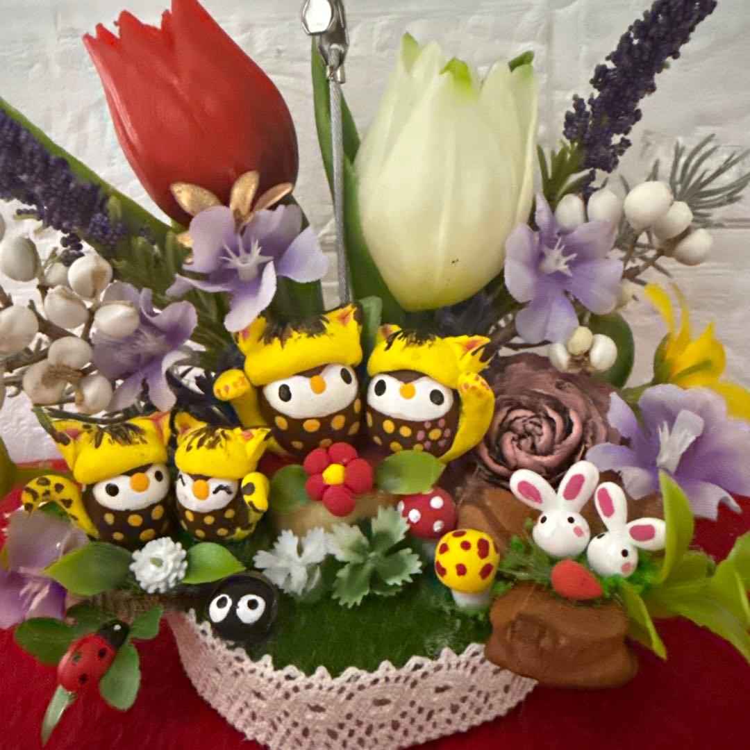 どんぐりアート♡メモスタンドオブジェ5点♡