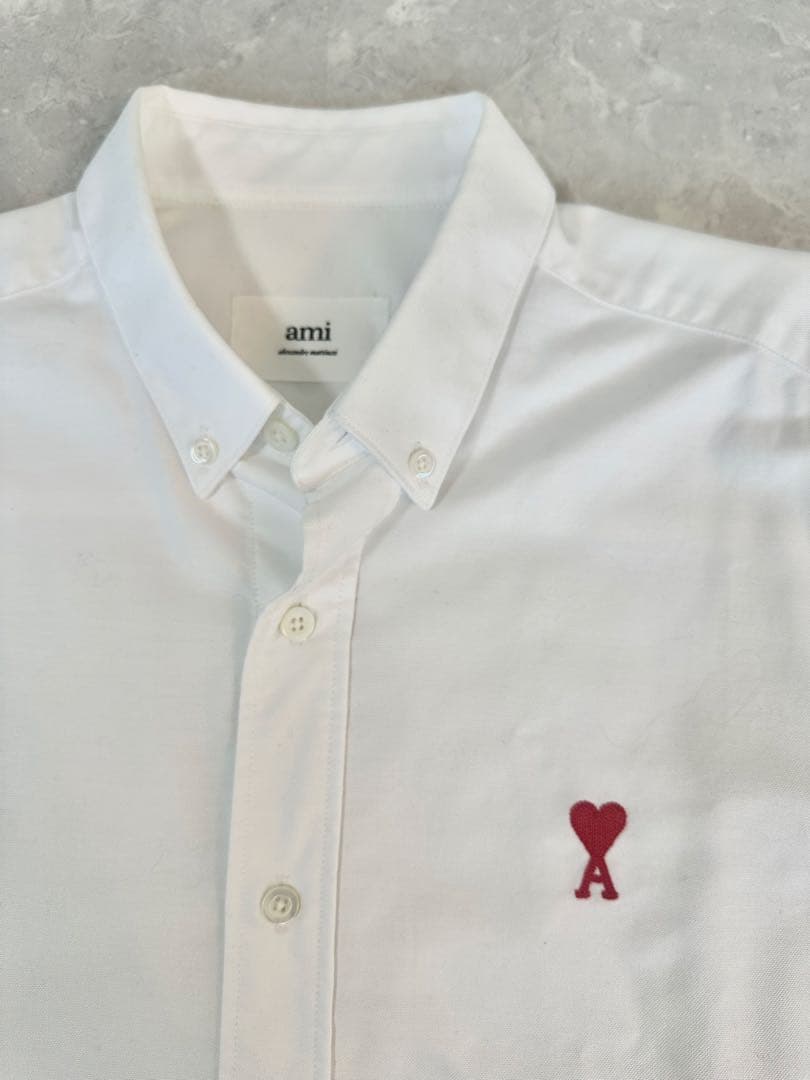 AMI Paris アミ パリス オックスフォードシャツ