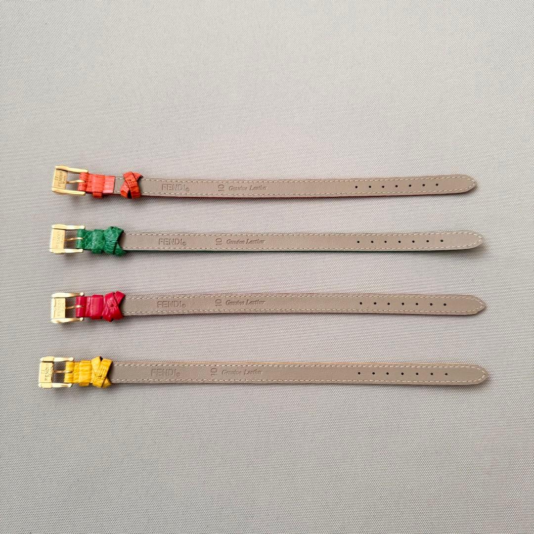 FENDI フェンディ チェンジベルト 腕時計 ベルト未使用 4色