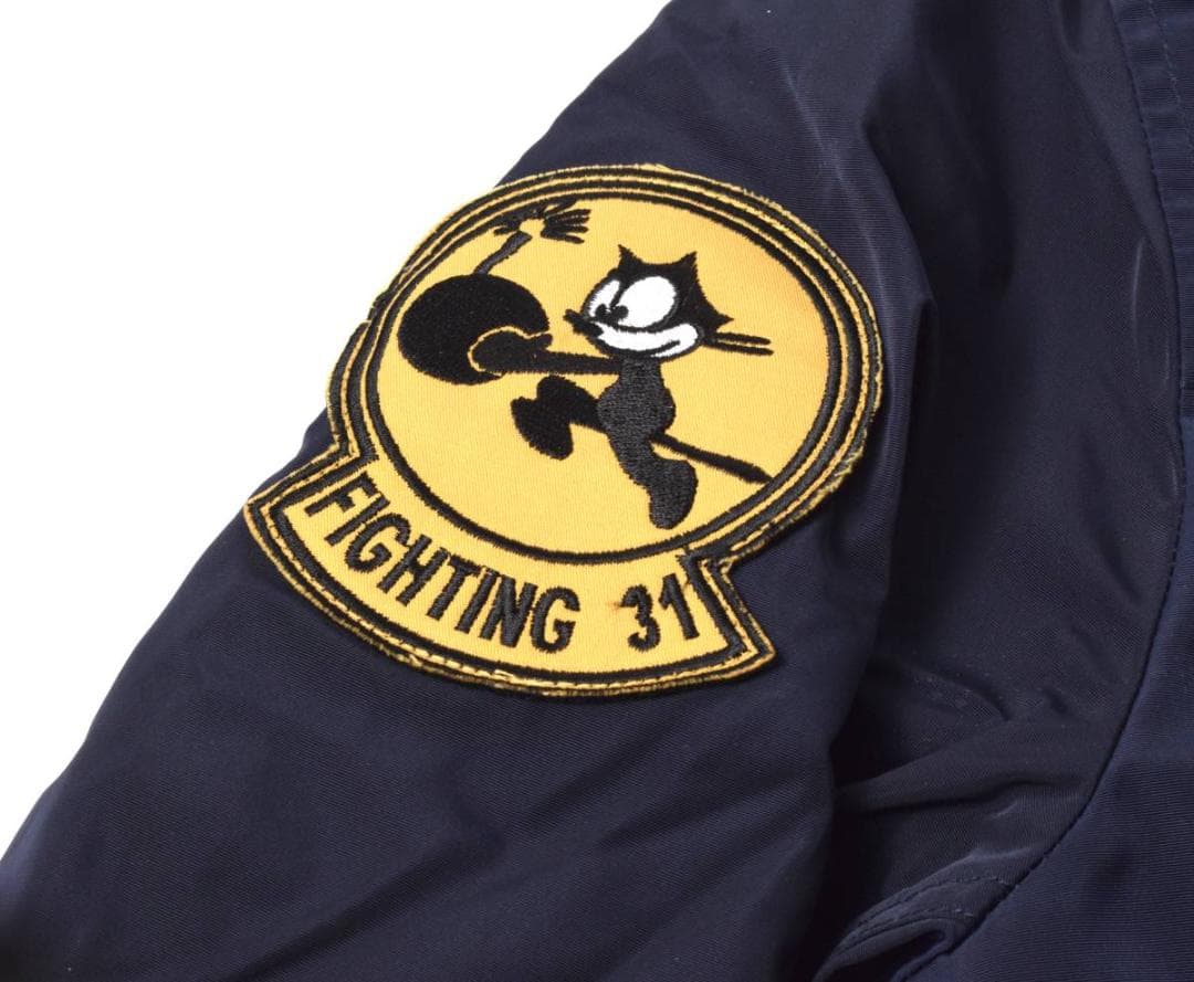 未使用 TOP GUN トップガン フライトジャケット L 中綿 MA-1