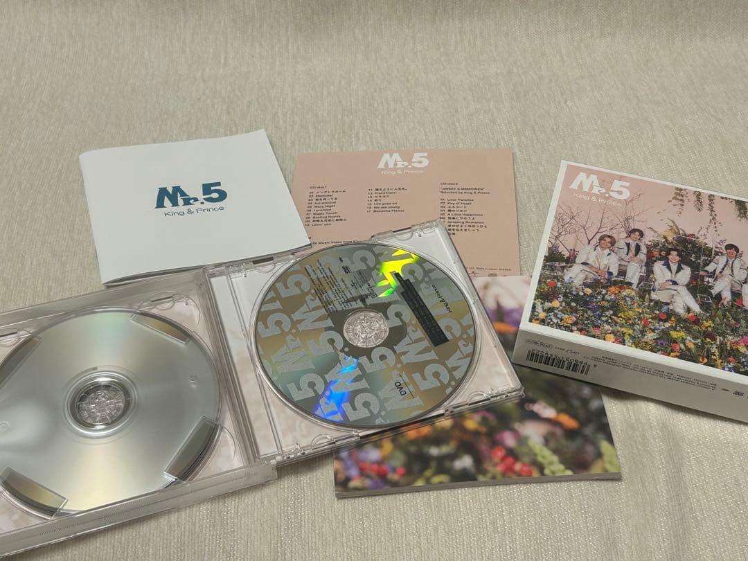 King & Prince ライブ映像　Blu-ray アルバム　クリアカード