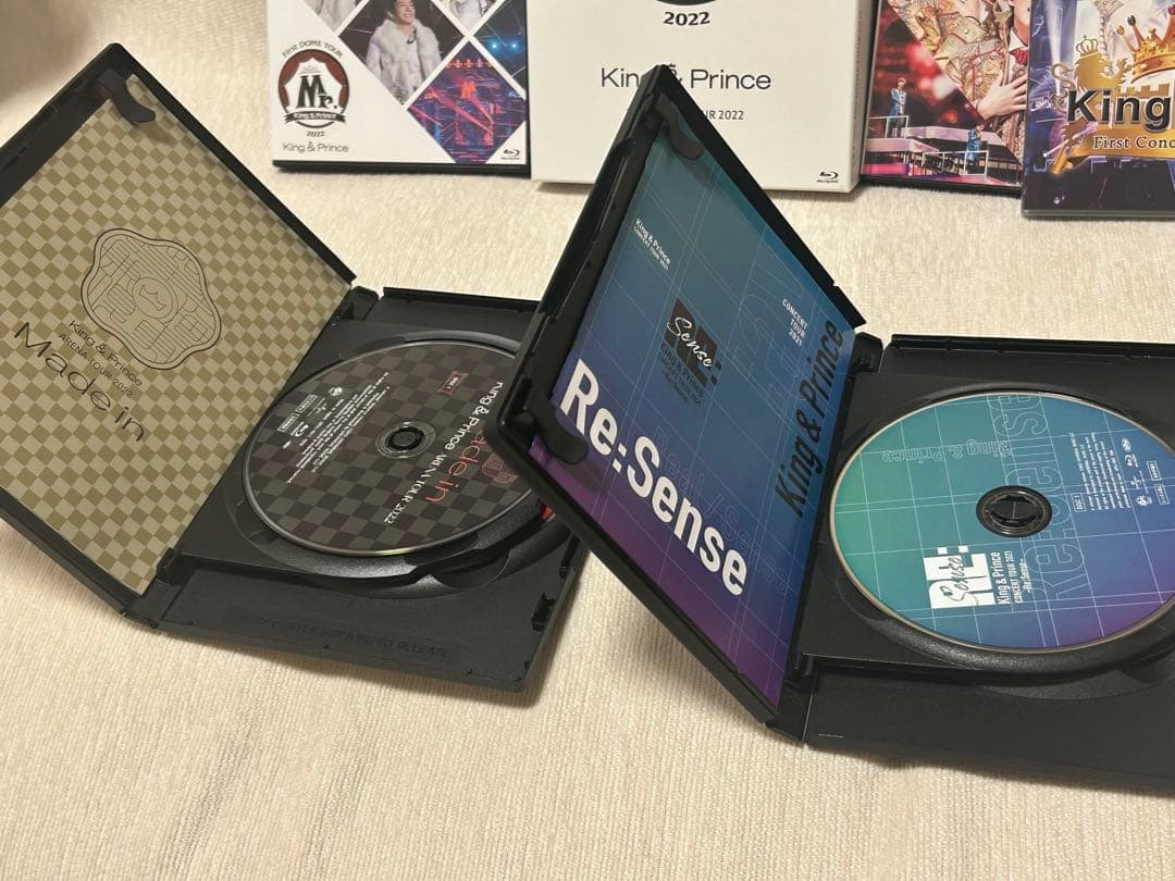 King & Prince ライブ映像　Blu-ray アルバム　クリアカード