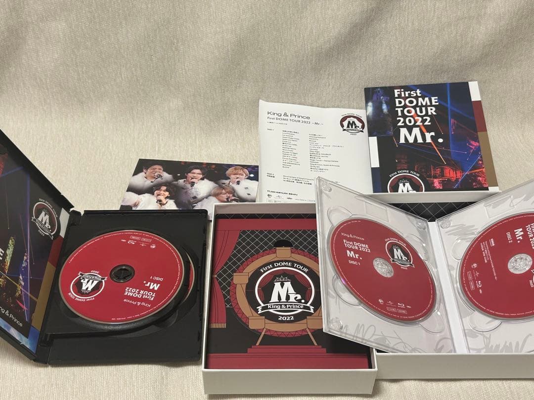 King & Prince ライブ映像　Blu-ray アルバム　クリアカード