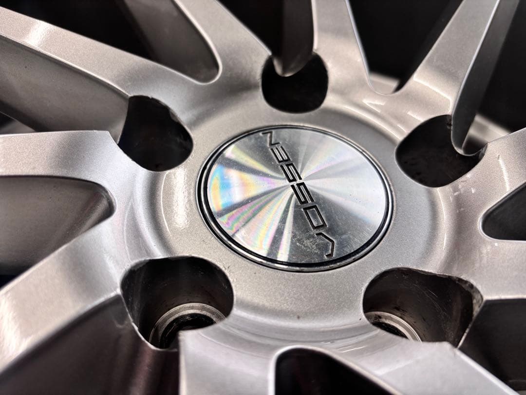 VOSSEN 19インチ シルバー アルミホイール 10スポーク