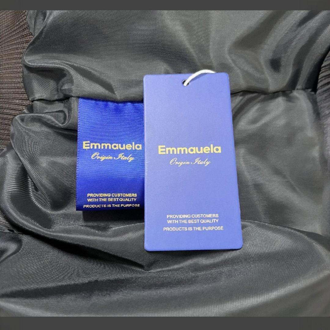 ミンクカシミヤ混　ファーベスト 　Emmauela　ミラノ　男女兼用　L