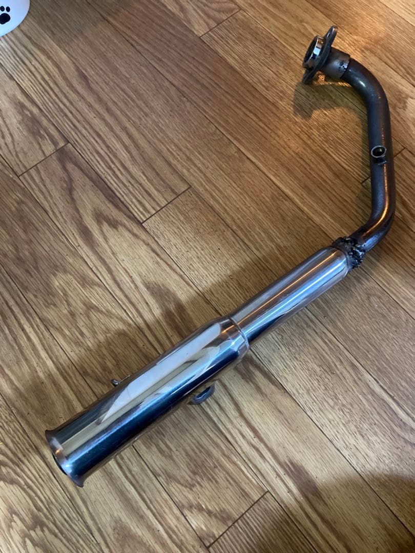 シグナスx4型　ジャンク　ベリアル カーボンマフラー