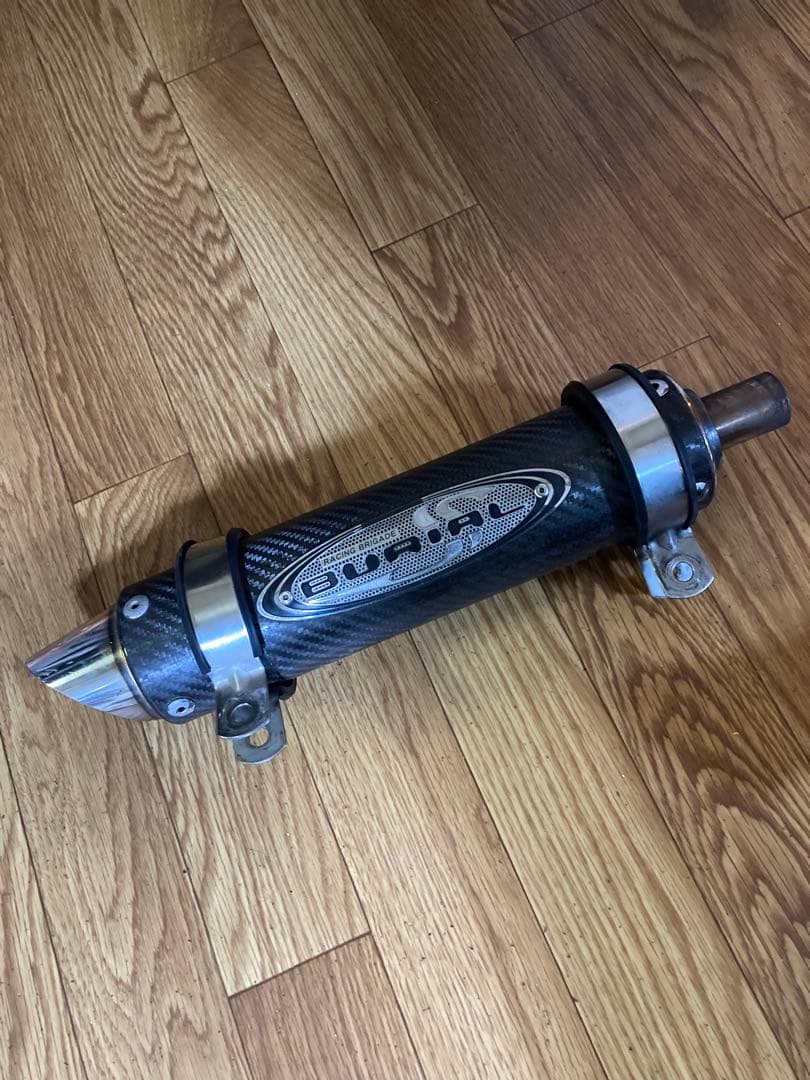 シグナスx4型　ジャンク　ベリアル カーボンマフラー