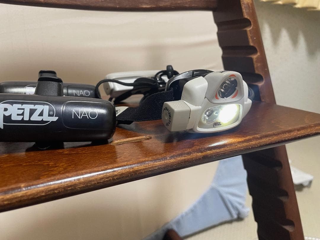 Petzl NAO ヘッドランプ 充電式