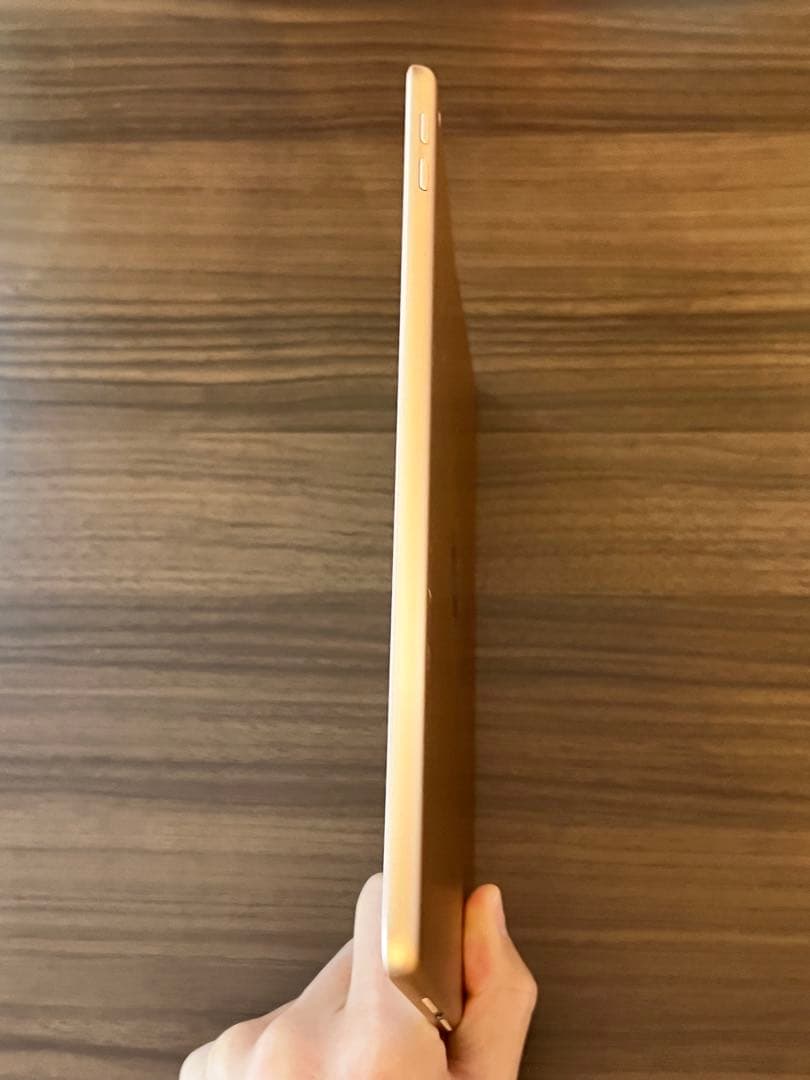 森*凸様 【美品】iPad 第6世代 ゴールド 本体 充電器・カバー付 Wi-F