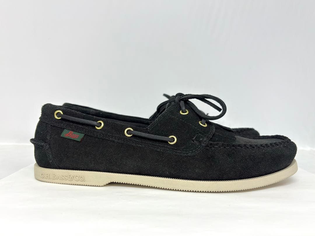 G.H.BASS JETTYⅡ デッキ ローファー 28cm スエード