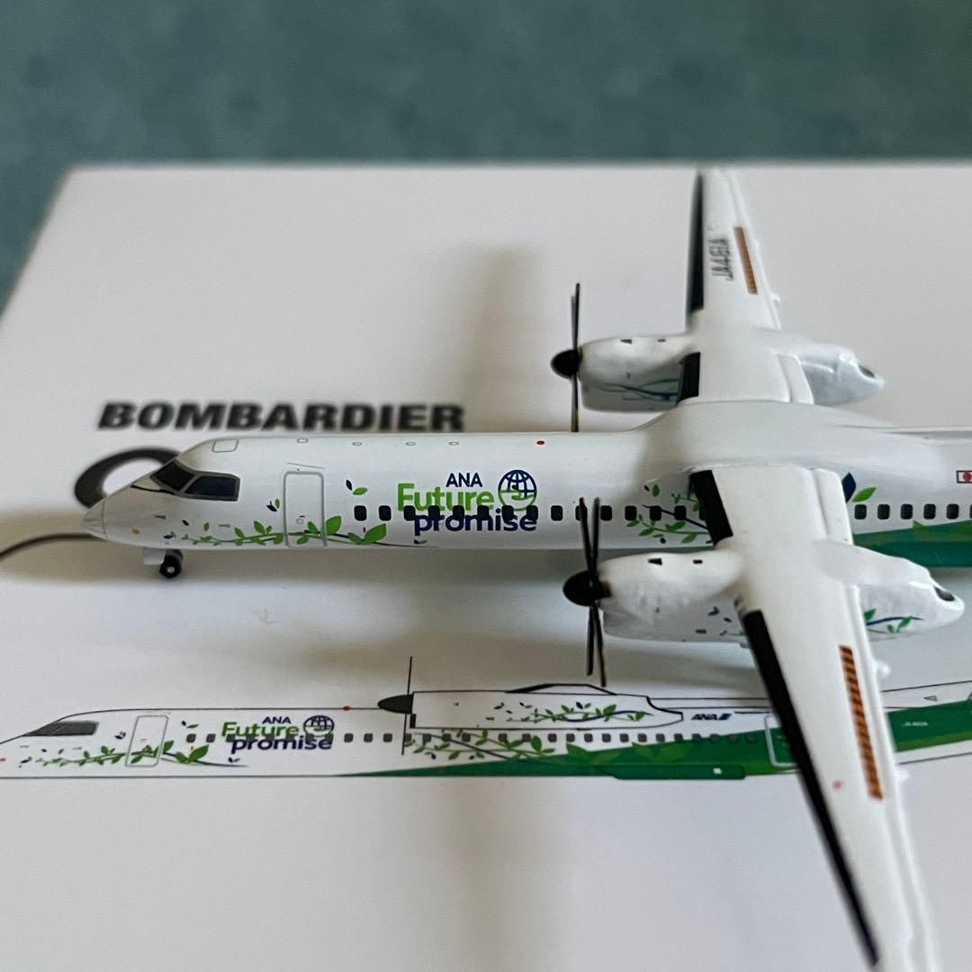 ANA Dash 8 Q-400 全日空 BOMBARDIER グリーンジェット