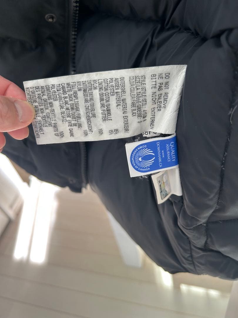   ダウンベスト　ブラック　S/P 正規品