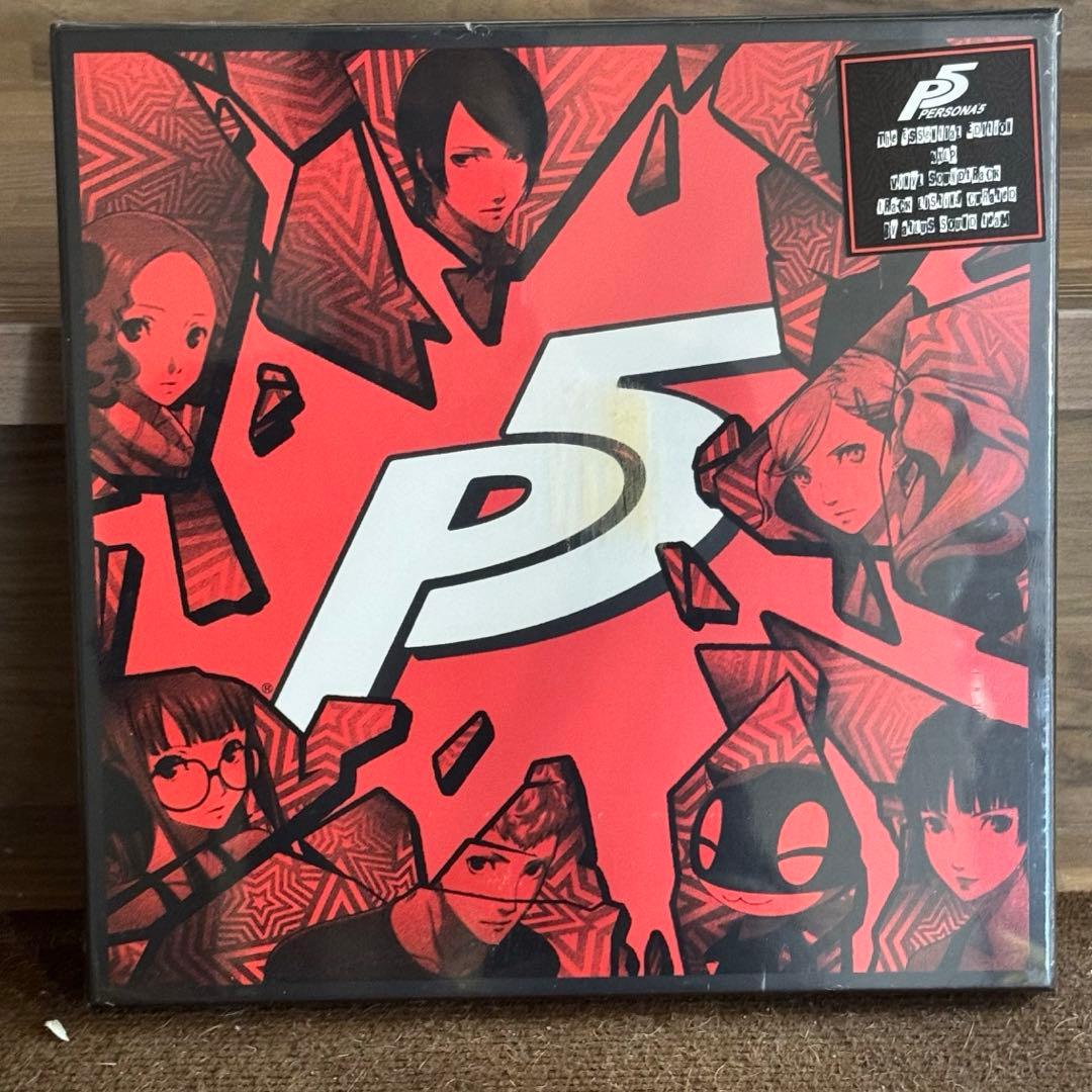 新品未開封ペルソナ5サントラ4枚組LPBOX