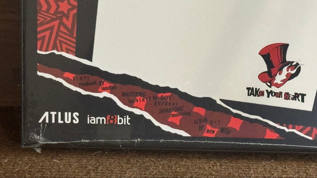 新品未開封ペルソナ5サントラ4枚組LPBOX