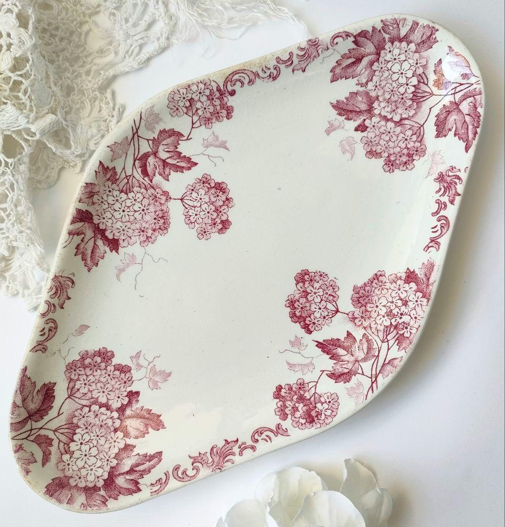 希少　美品　サンタマン　ブールドネージュ　ラヴィエ　フランスアンティーク