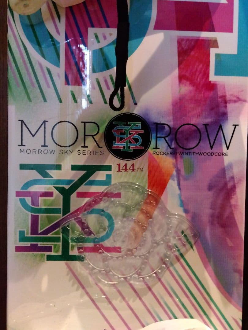 【3点セット 送料込み】 MORROW 144 レディース スノーボードセット