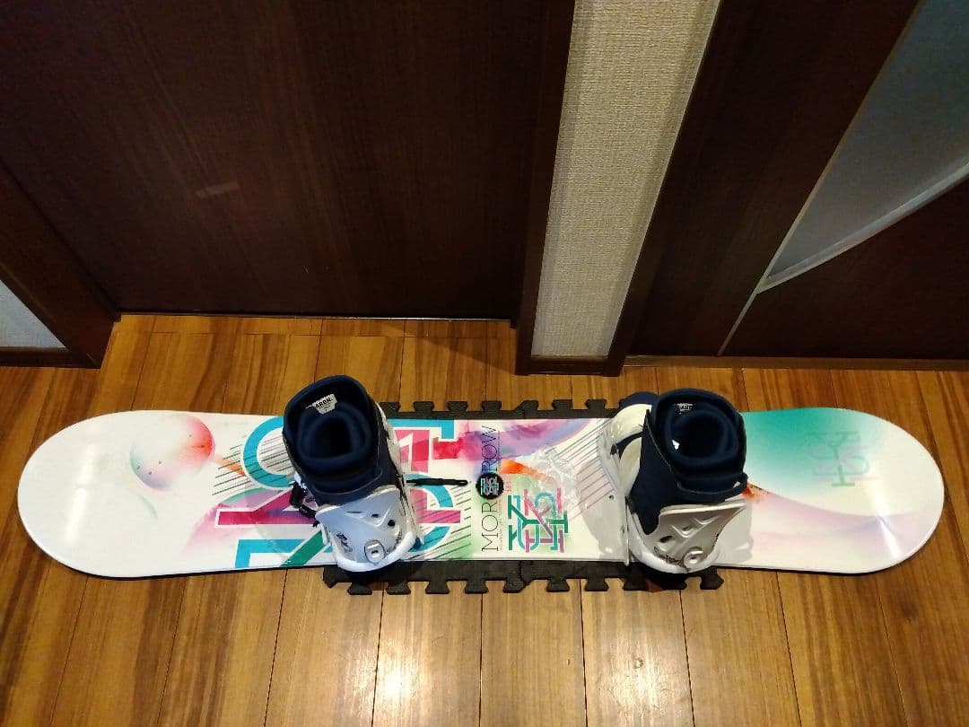 【3点セット 送料込み】 MORROW 144 レディース スノーボードセット