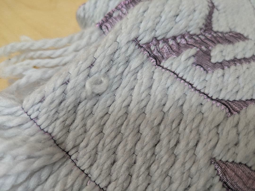 LOUIS VUITTON エシャルプ•ロゴマニアデュオ