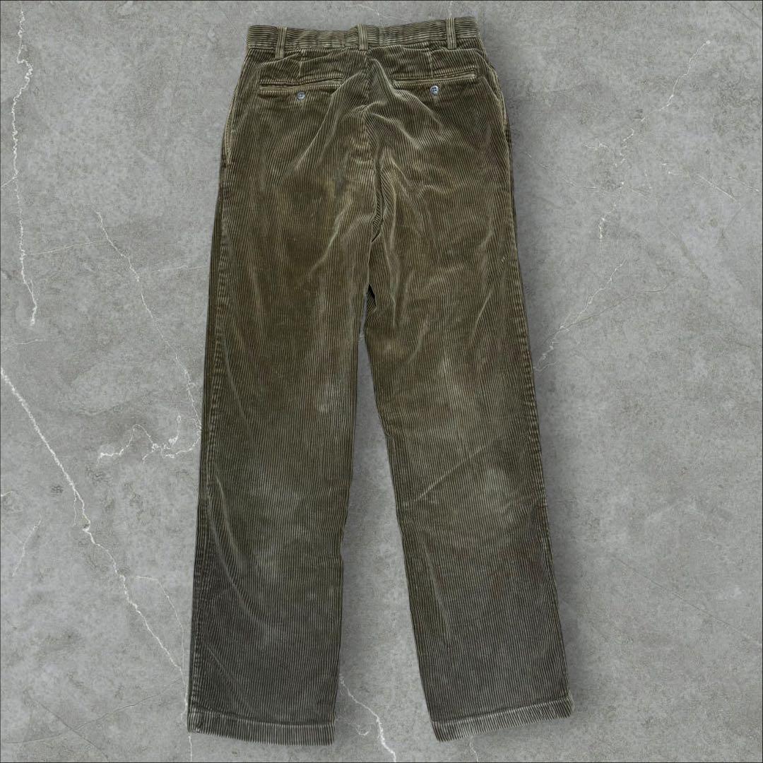90sPolobyRalphLaurenラルフローレンコーデュロイパンツ太畝