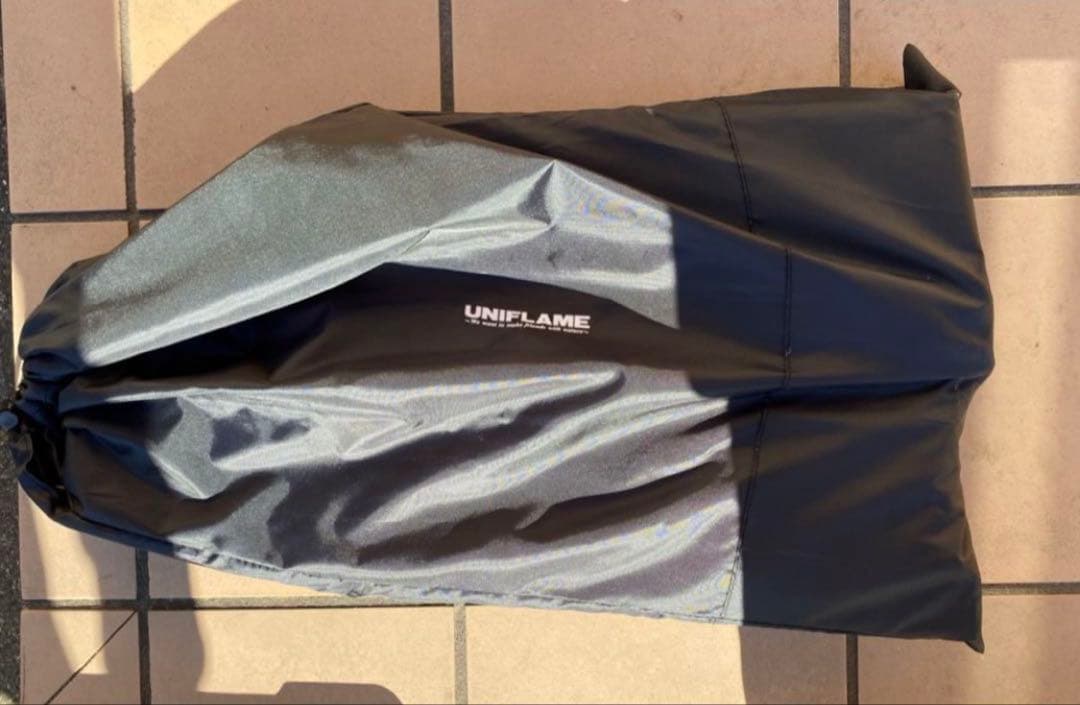 【廃盤品】レア✳️ユニフレーム 薪グリル 焚き火台 キャンプ バーベキュー　ラージ