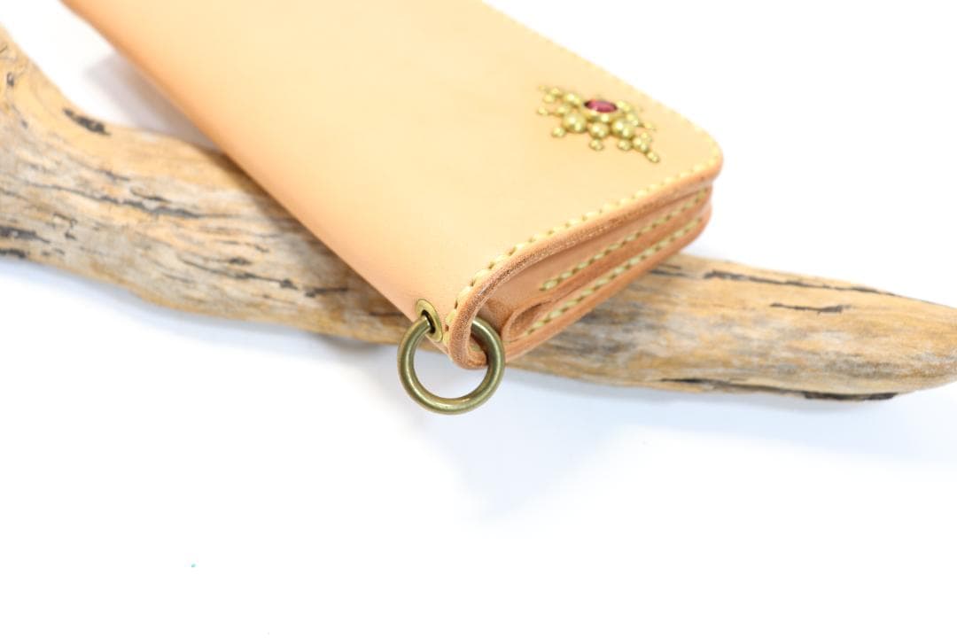 【在庫処分セール】スタッズロングウォレット