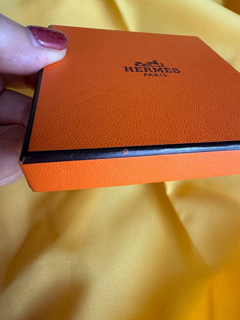 ブレスレット　HERMES Clic H Bracelet イエロー