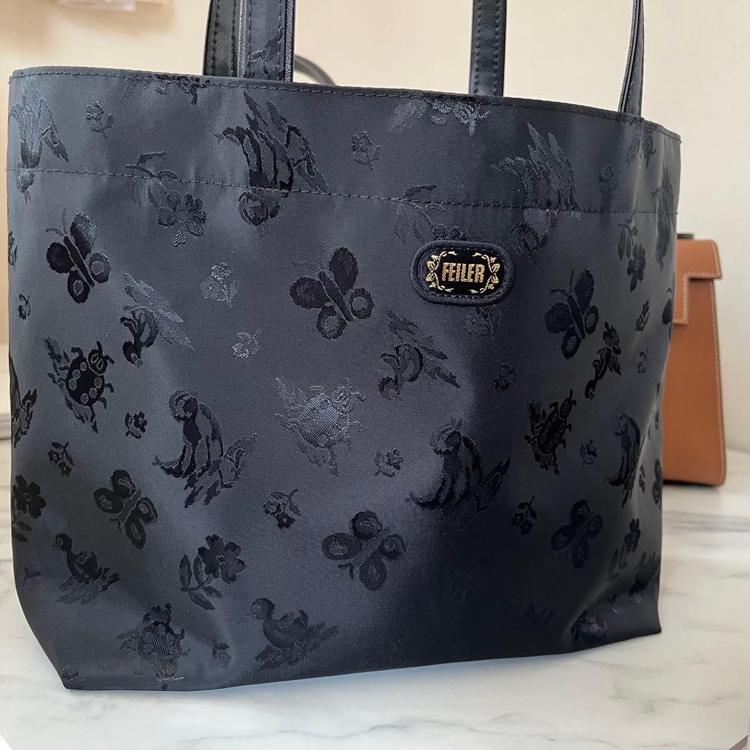 【人気のハイジ柄!!】FEILER ジャガード トートバッグ 　ハイジ好きな人