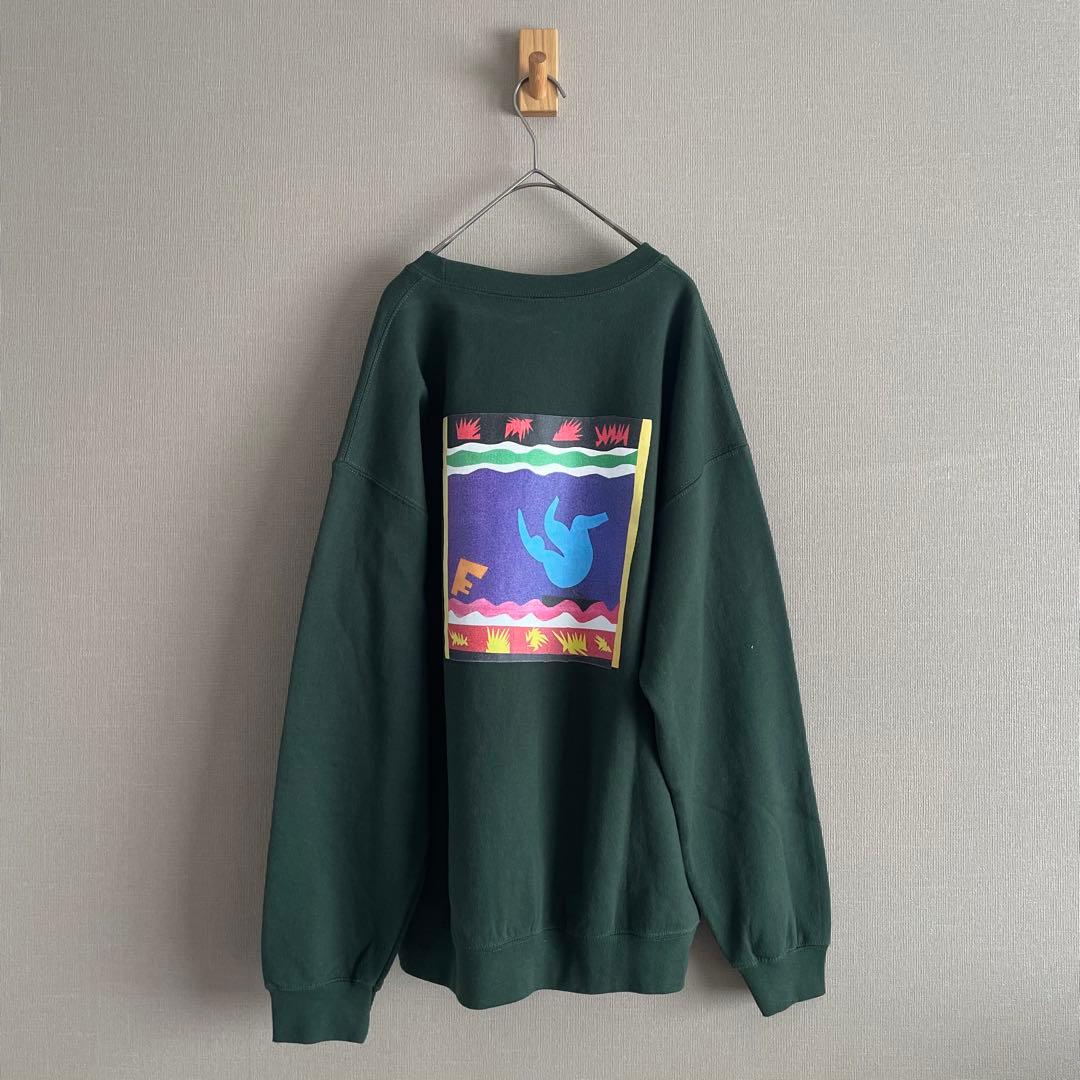 6(ROKU) HENRI MATTISE CUTOUT スウェット トレーナー