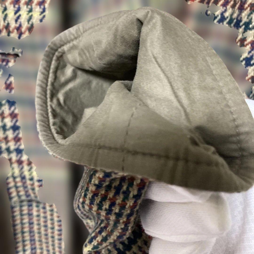 ヴィンテージAqoursキュータムリバーシブルロングコートマフラー付き