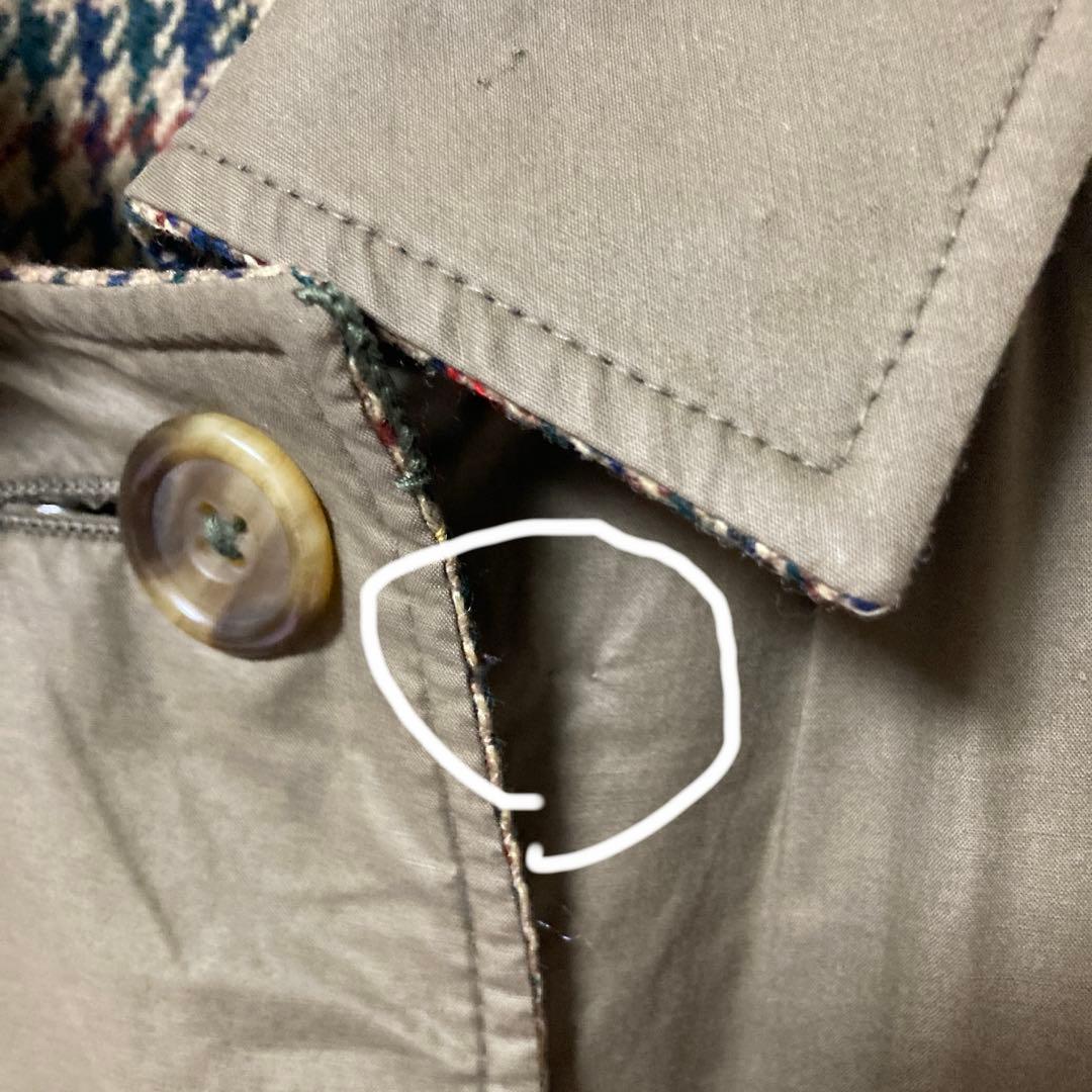 ヴィンテージAqoursキュータムリバーシブルロングコートマフラー付き