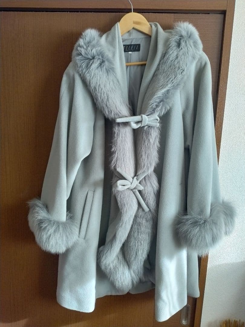 銀座マギー　毛皮　 ファーコート シャドーフォックス