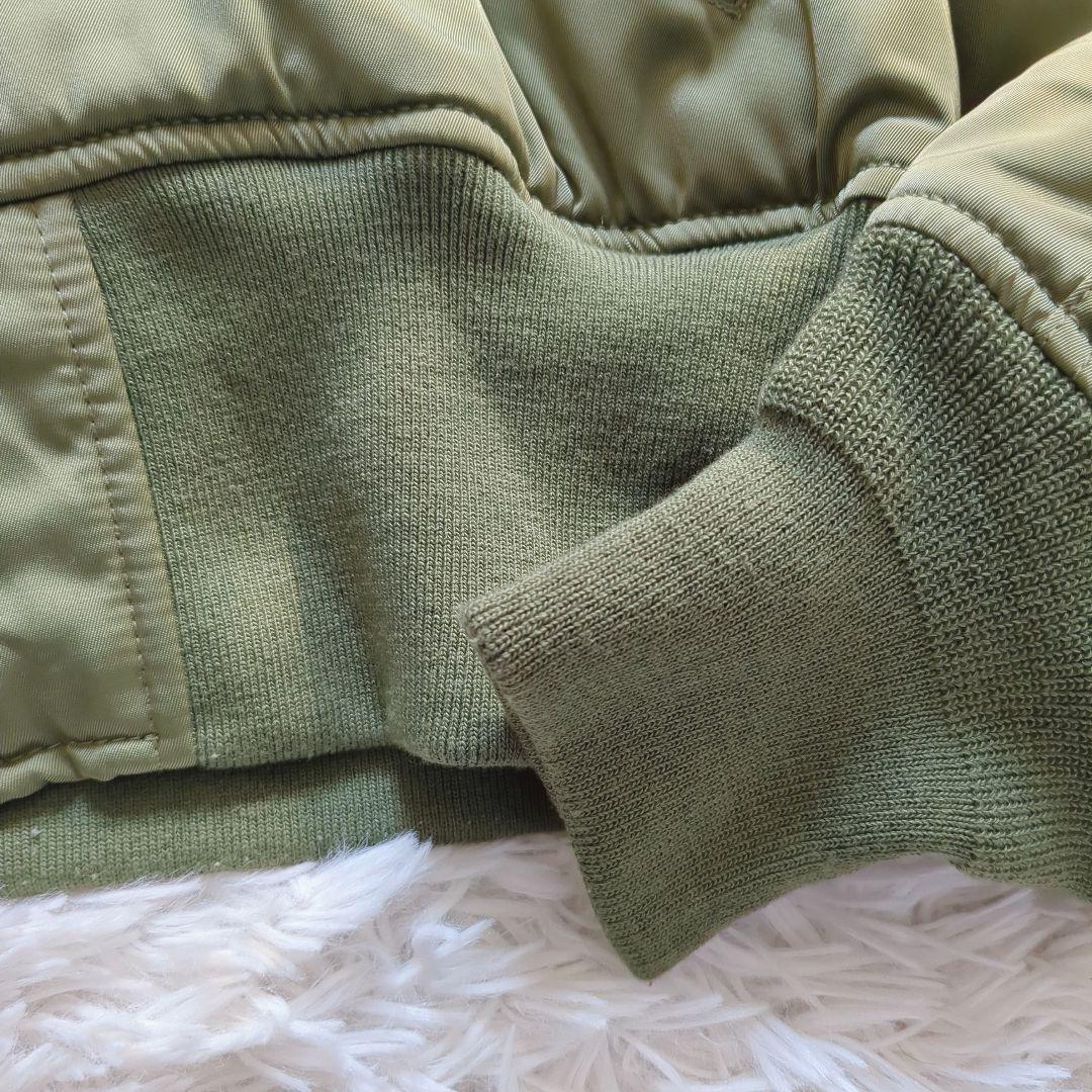 美品 Y2K military N2-B flight jacket KHAKI