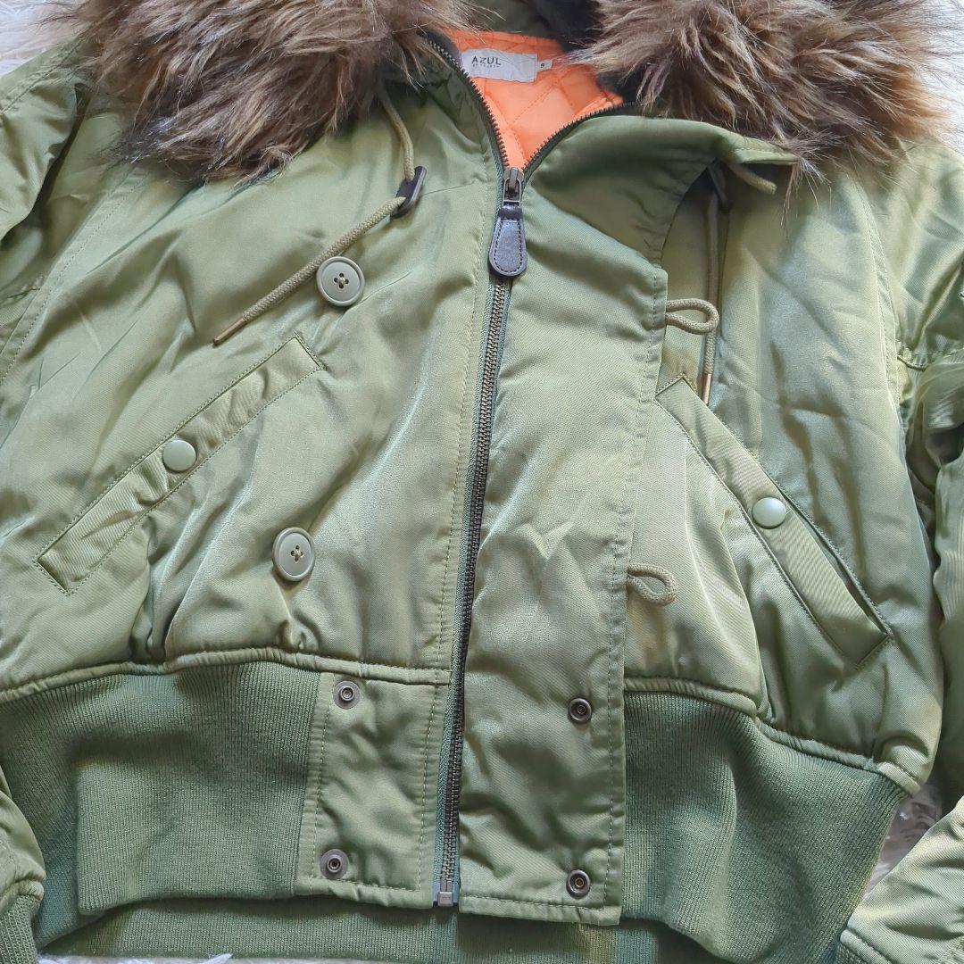 美品 Y2K military N2-B flight jacket KHAKI