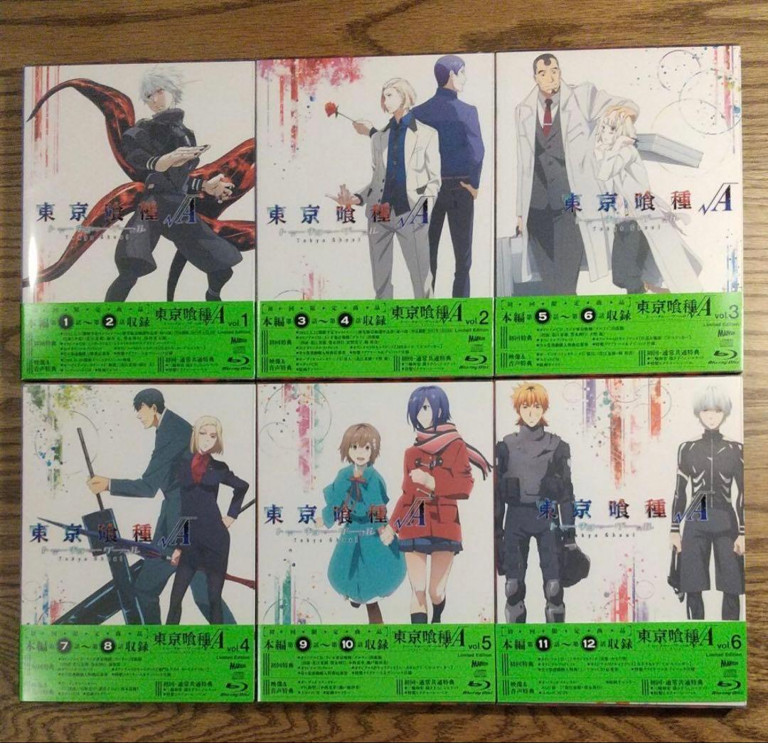 【極美品】東京喰種トーキョーグールBlu-ray全巻セット＋JACK&PINTO