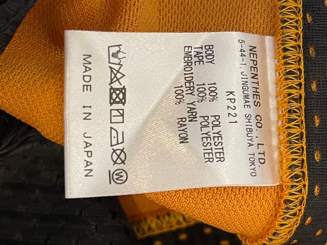 ニードルス　オレンジ×パープル　ナロートラックパンツサイズL