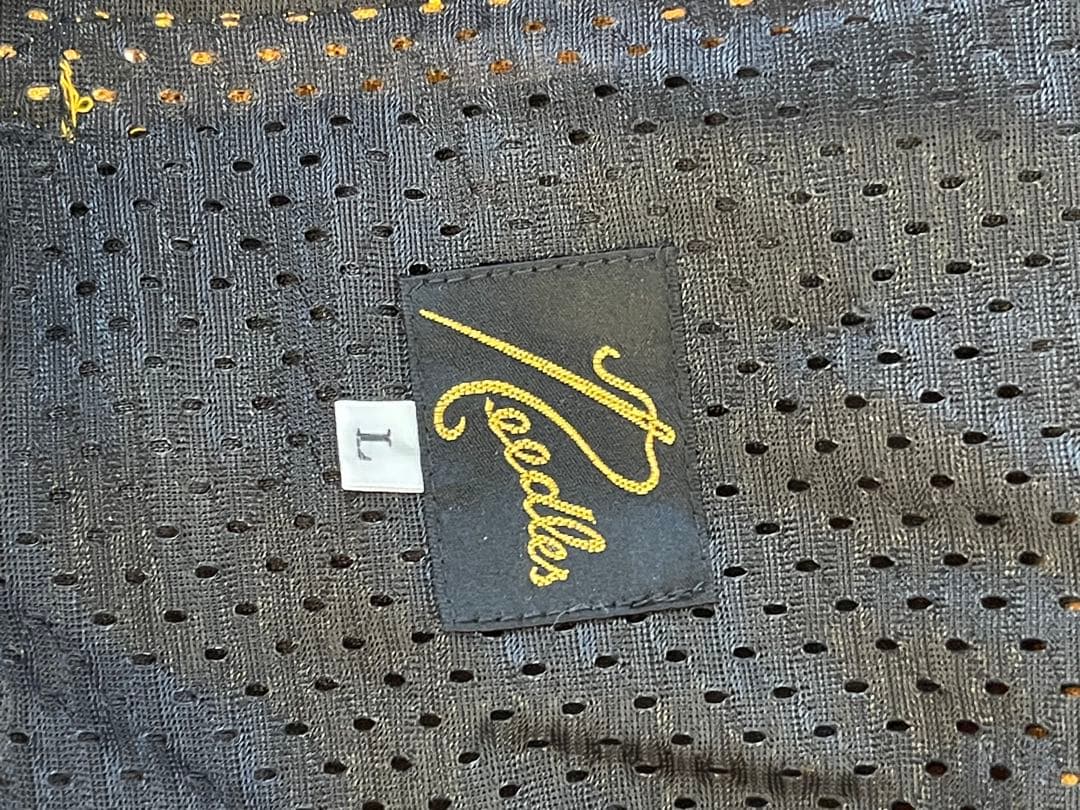 ニードルス　オレンジ×パープル　ナロートラックパンツサイズL