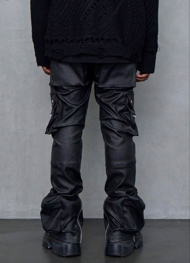 MLVINCE®︎ / type-4 slim stretch wax cargo