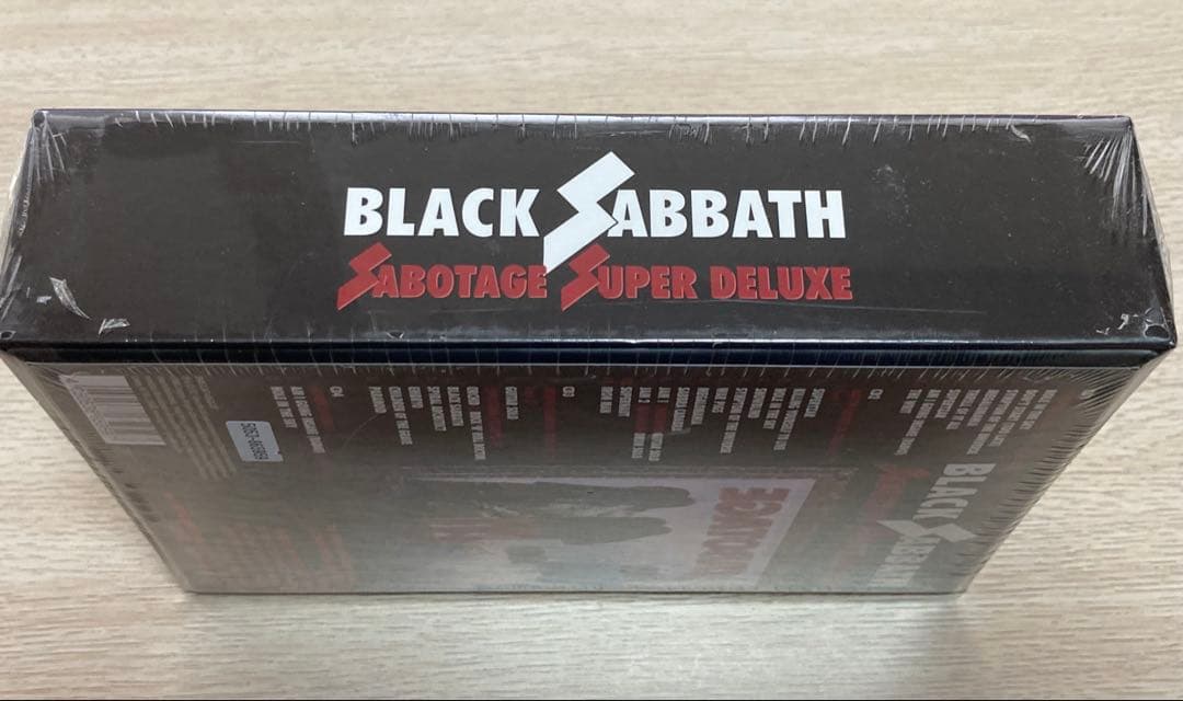 Black Sabbath Sabotage deluxe 4CD BOX・新品