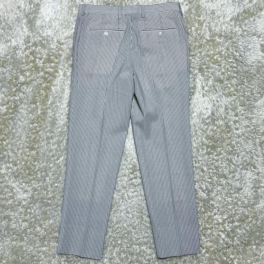 【美品 現行 カノニコ シアサッカー】バーニーズニューヨーク　スーツ　イタリア製