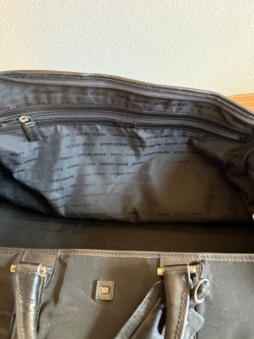 大容量　ジョルジオアルマーニ ボストンバッグ キャリーケース 大容量 2way