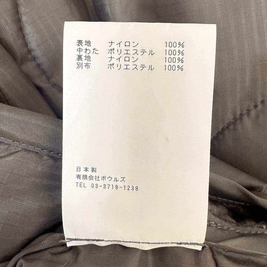 【HYKE】ハイク/ 21AW QUILTED VEST