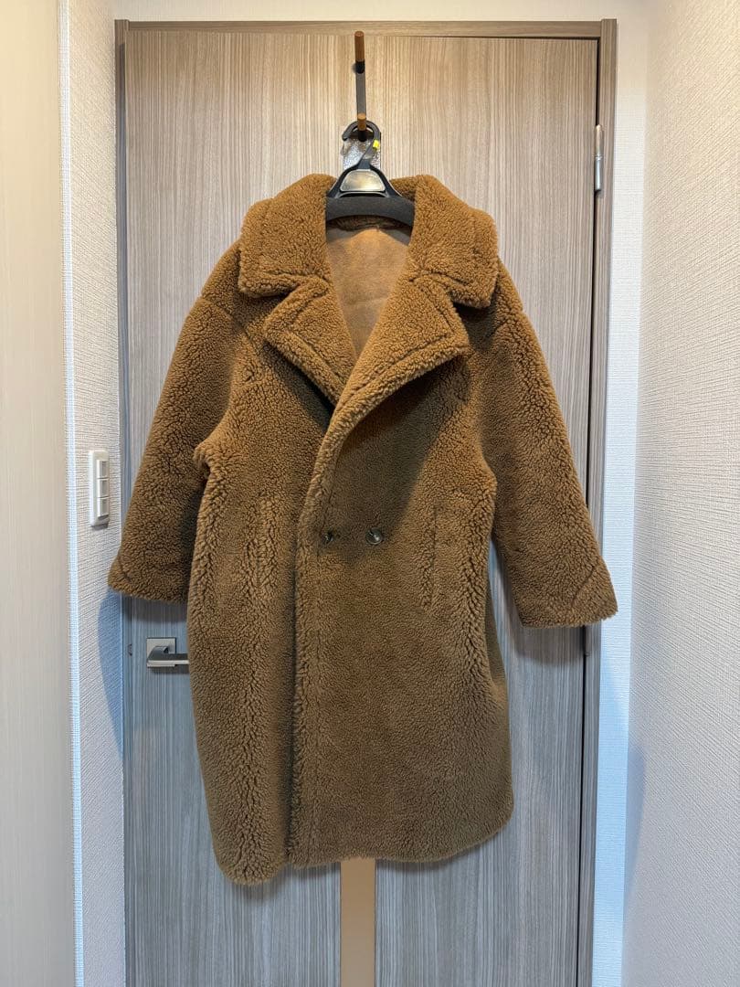 SAISON DE PAPILLON セゾンドパピヨン ボアコート テディ