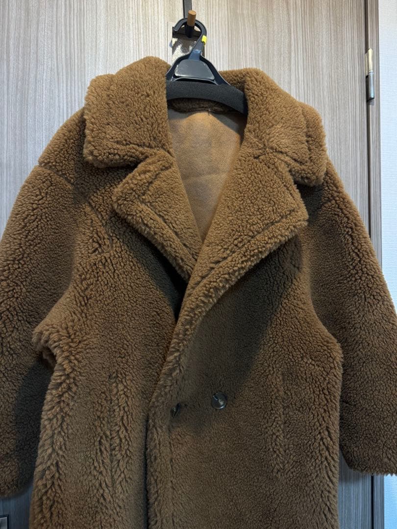 SAISON DE PAPILLON セゾンドパピヨン ボアコート テディ