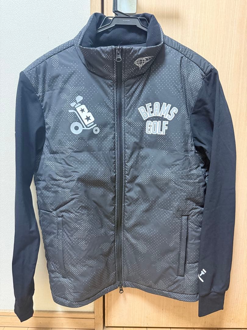 ビームスゴルフ　中綿ジャケット　ハイブリッドジャケット　Mサイズ