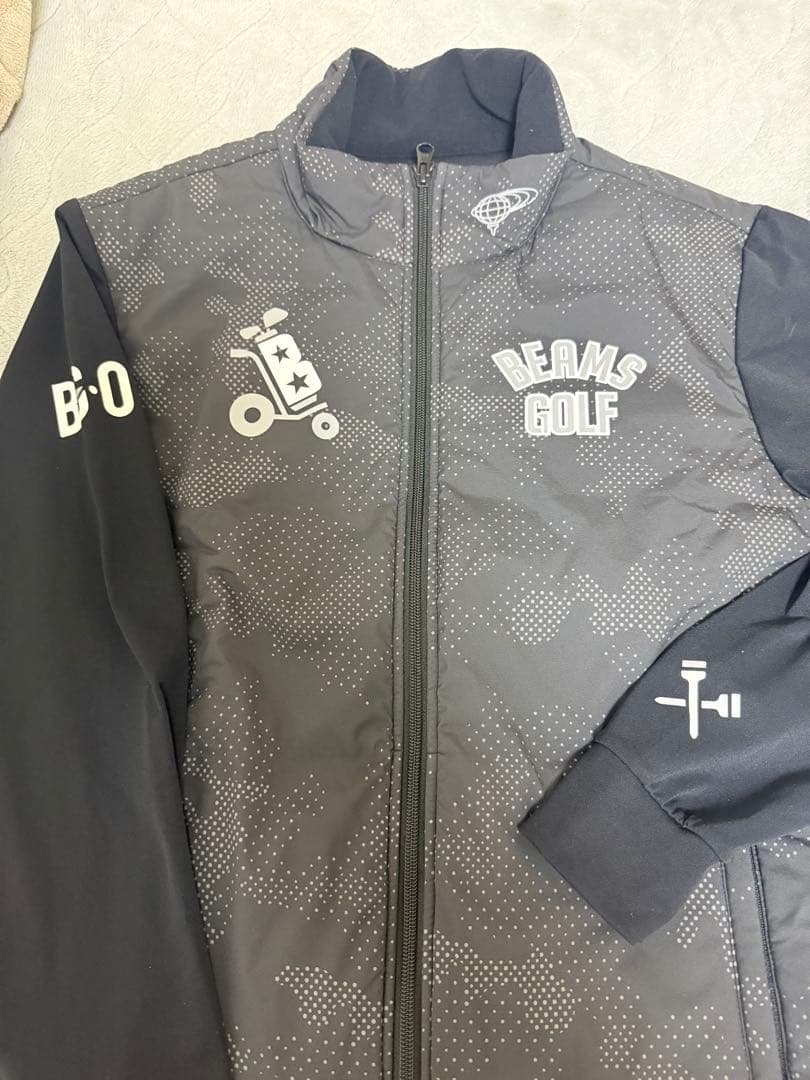 ビームスゴルフ　中綿ジャケット　ハイブリッドジャケット　Mサイズ